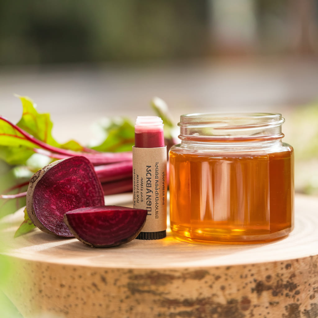 Beetroot and Honey Lip Balm
