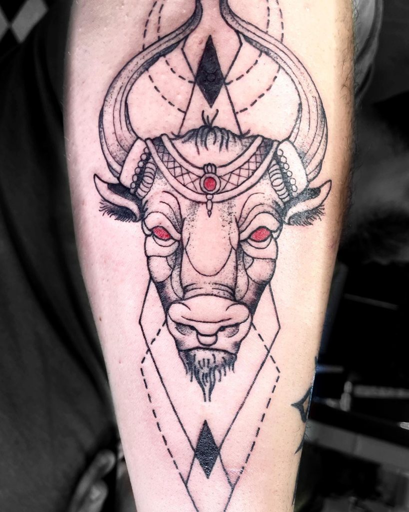  Big Tantalizing Taurus Body Art
