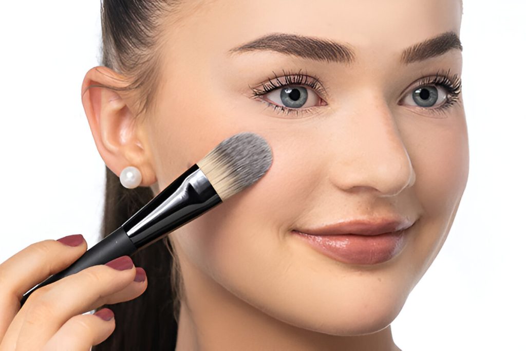 Blend with a brush