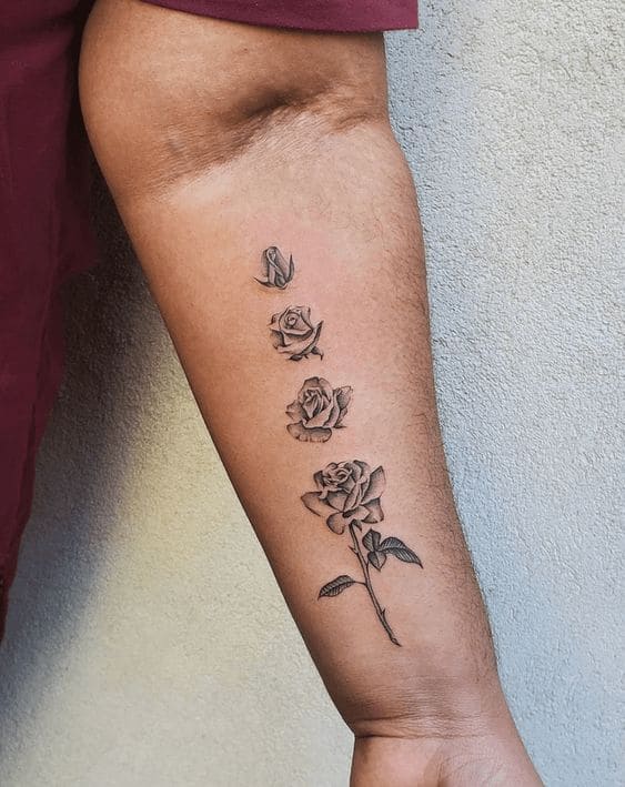 Blooming Rose Tats