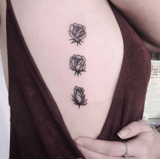 Blooming Rose Tats