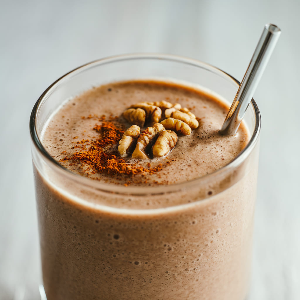 Boiled Walnut Smoothie