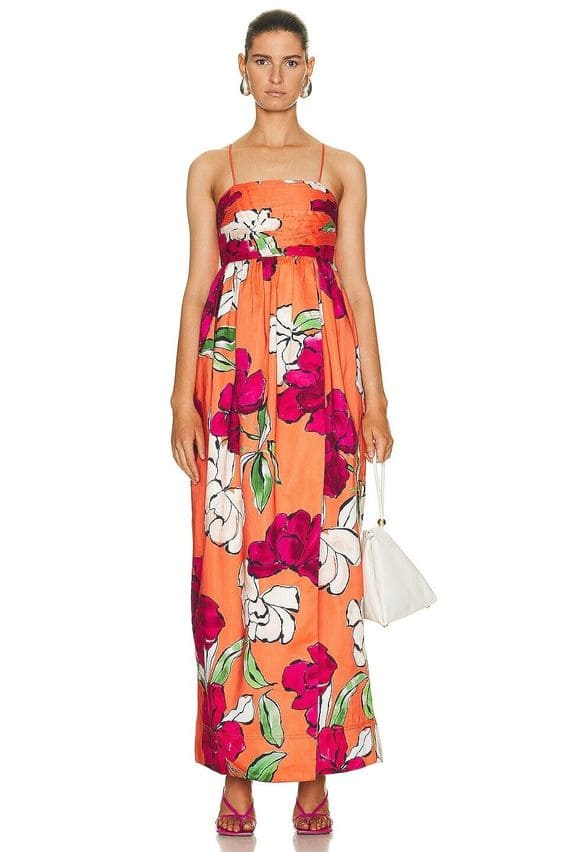 Bold Patterned Linen Dresses