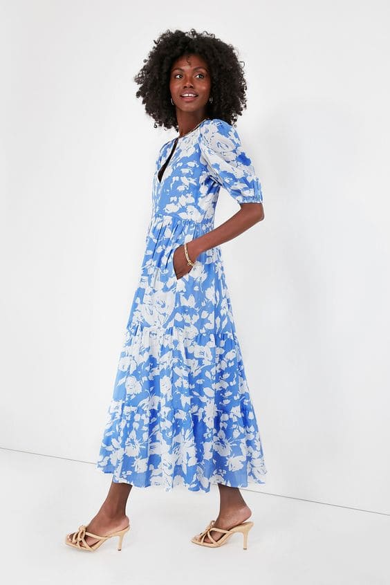 Bold Patterned Linen Dresses