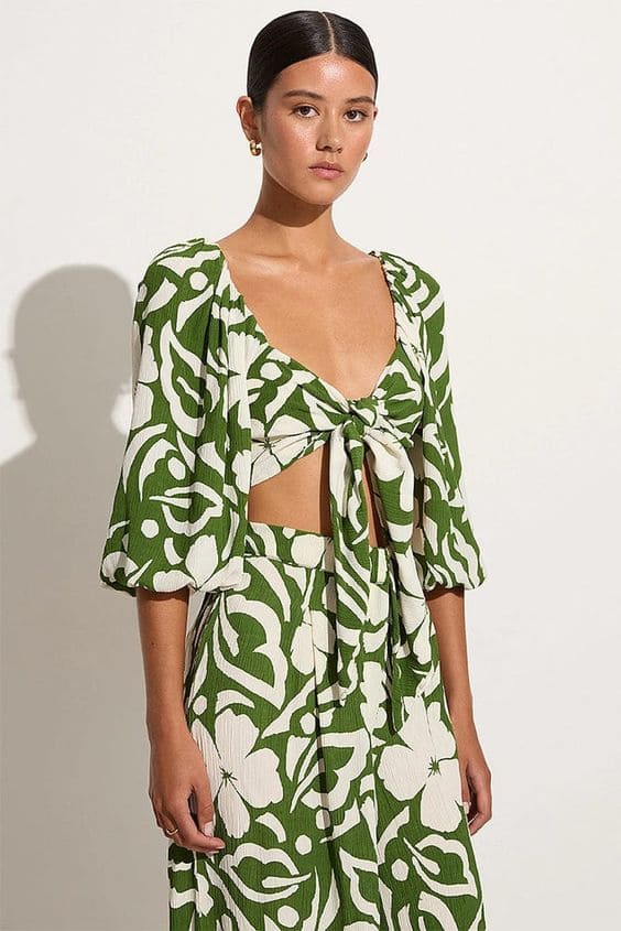 Bold Patterned Linen Dresses