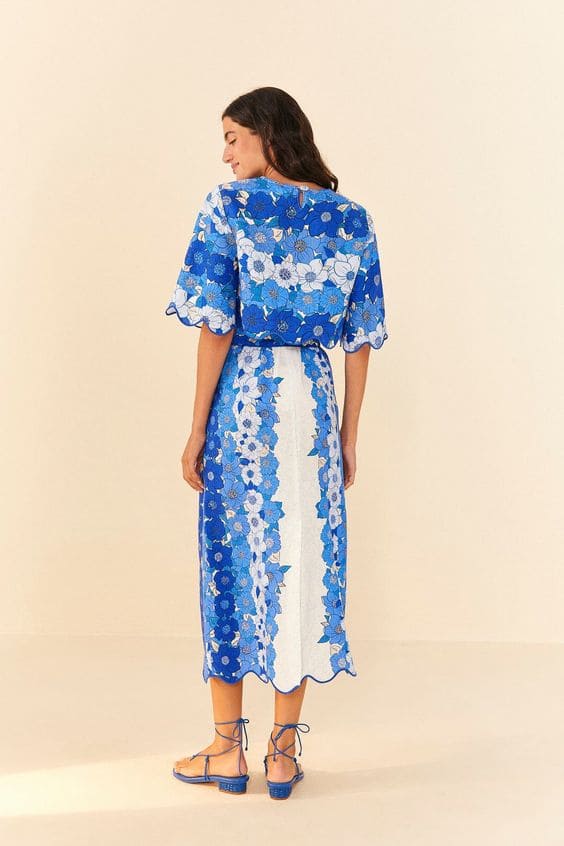 Bold Patterned Linen Dresses
