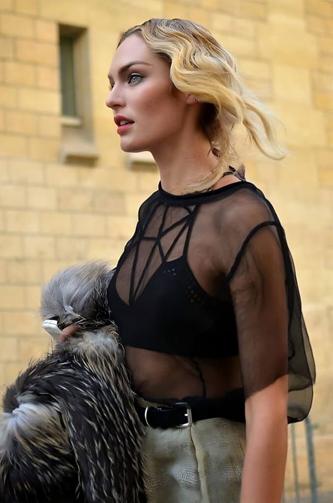 Bralette And Sheer Tops