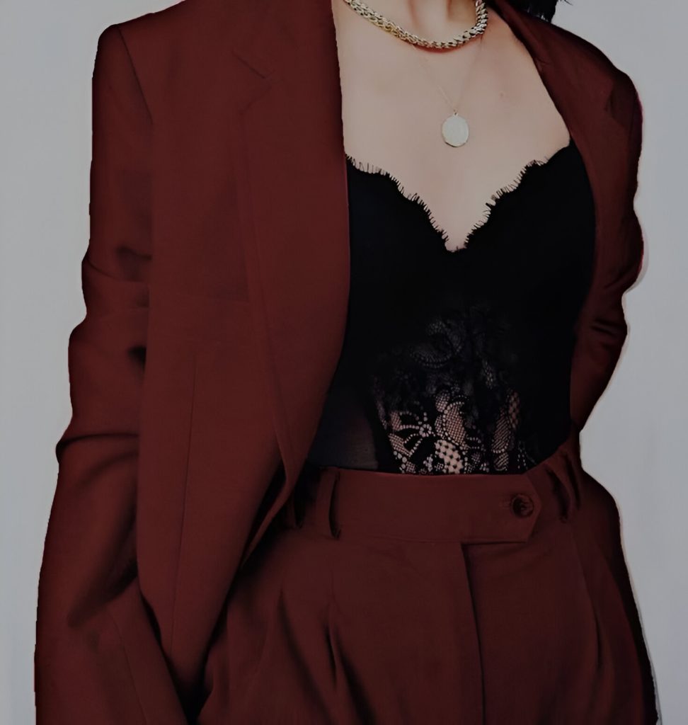 Bralette With Blazer