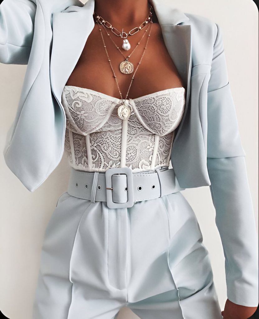Bralette With Blazer
