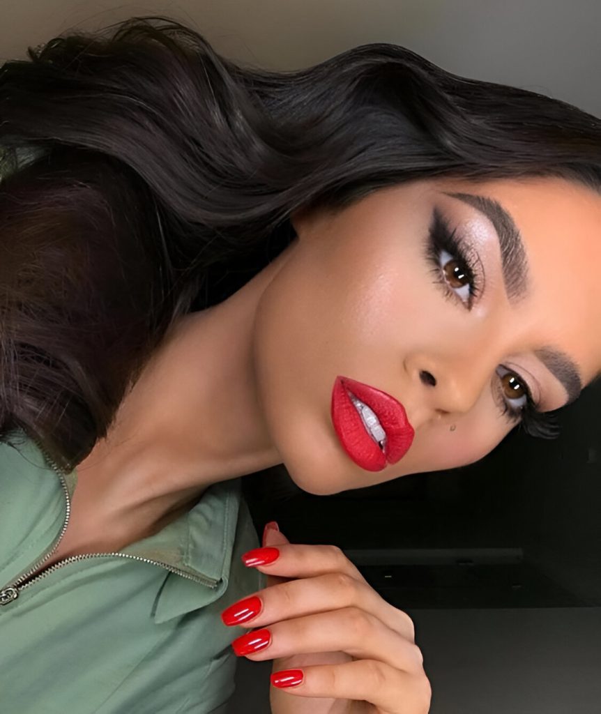 Bright Red Lipstick Looks
