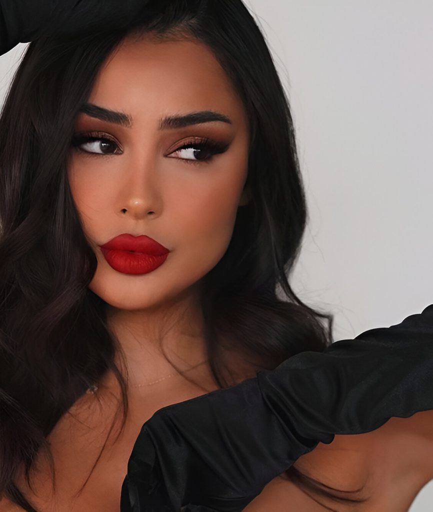 Bright Red Lipstick Looks