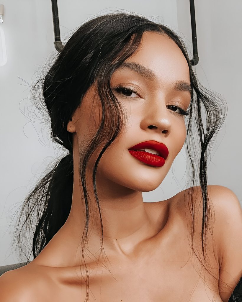 Bright Red Lipstick Looks