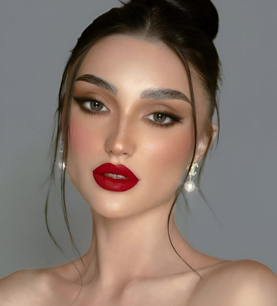Bright Red Lipstick Looks