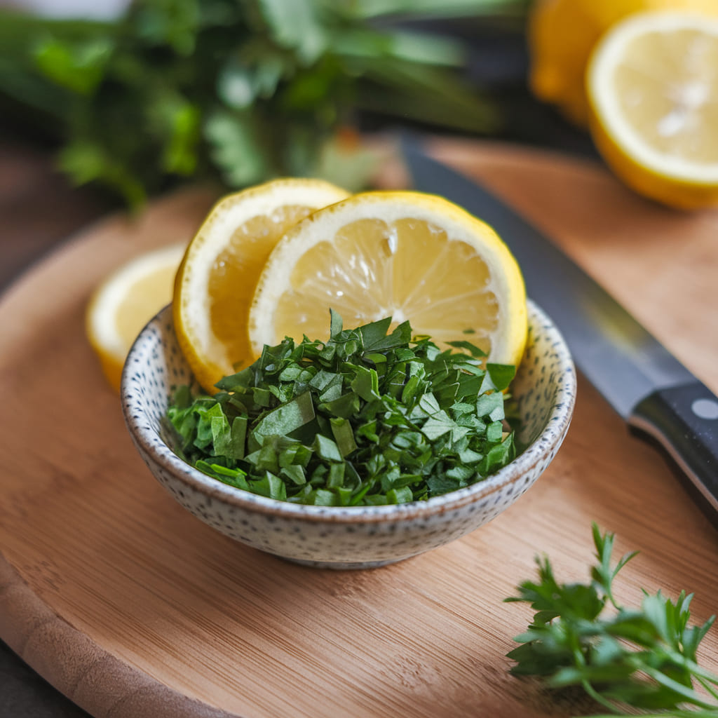 Brightening Parsley and Lemon Mask
