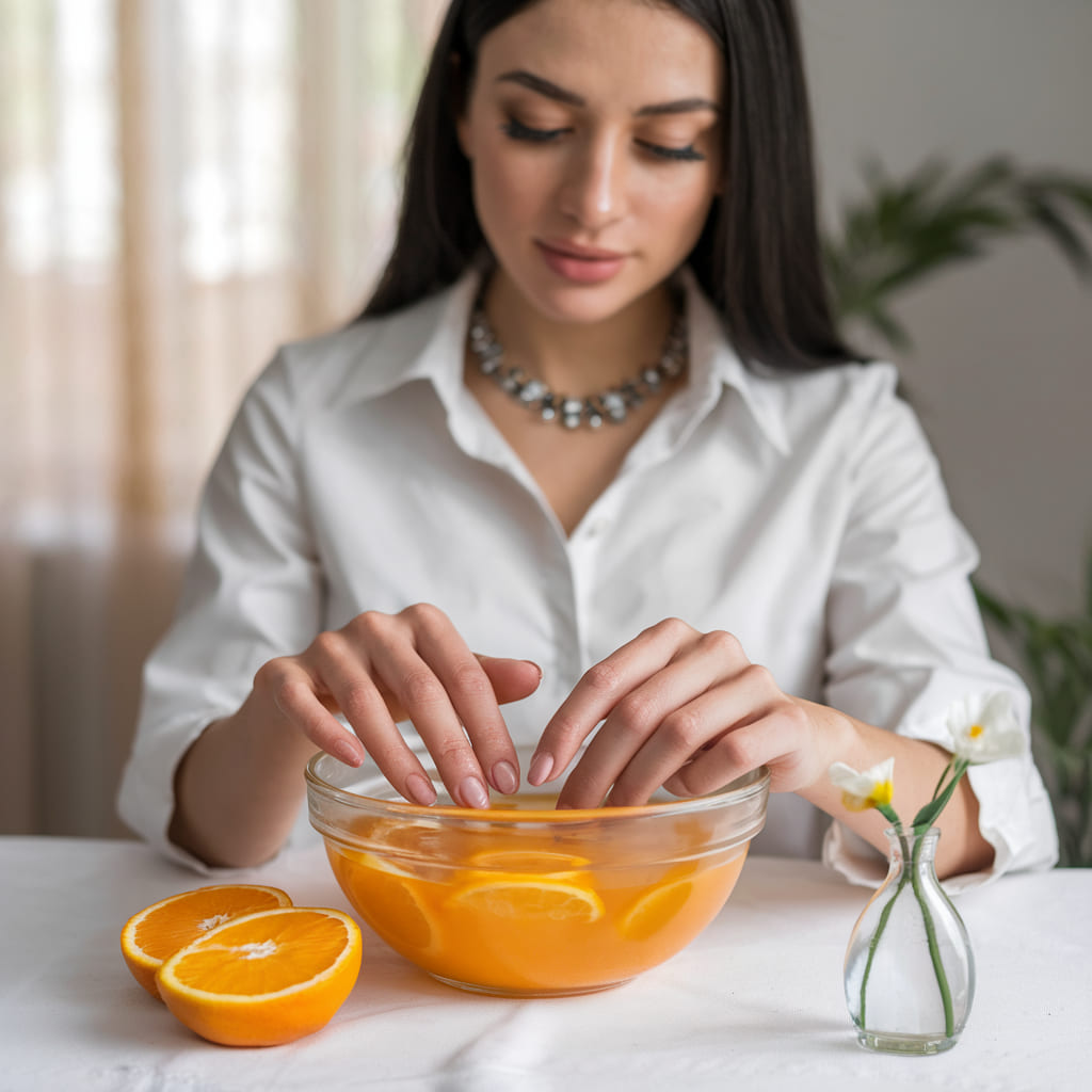 Brightening and Whitening Nails