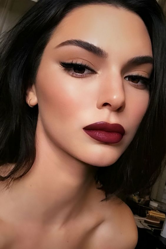 Burgundy Fall Lipstick Colors