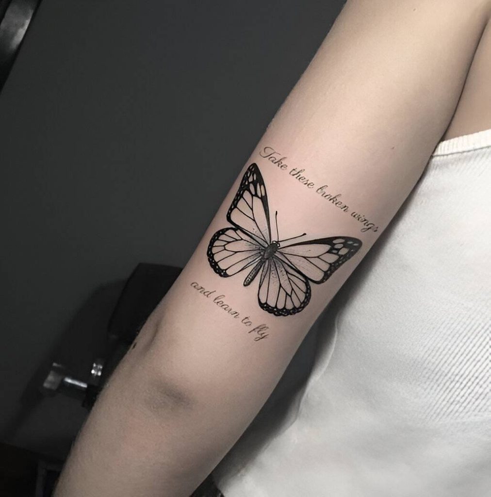  Butterfly Arm Tattoos