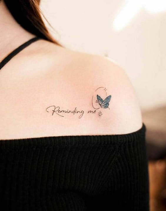 Butterfly Quote Tattoos