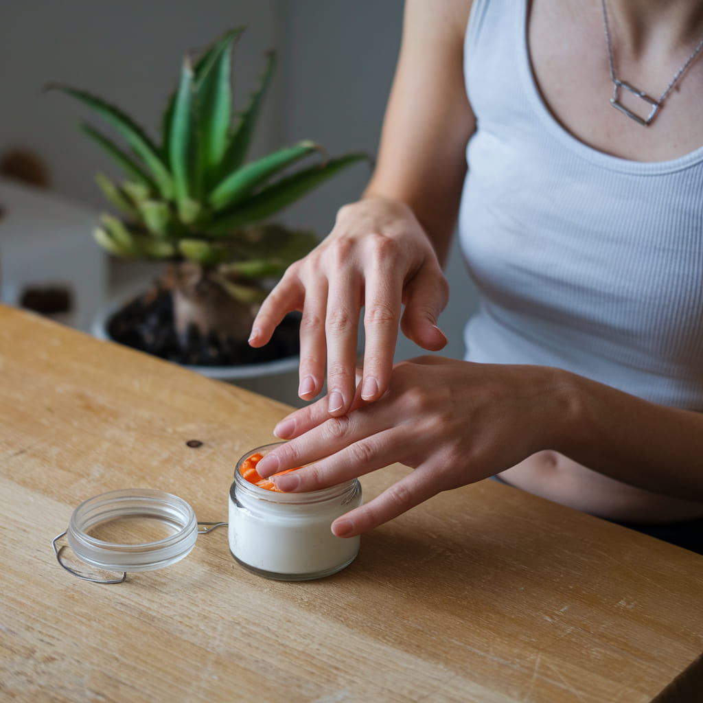 Carrot and Aloe Vera Hand Cream