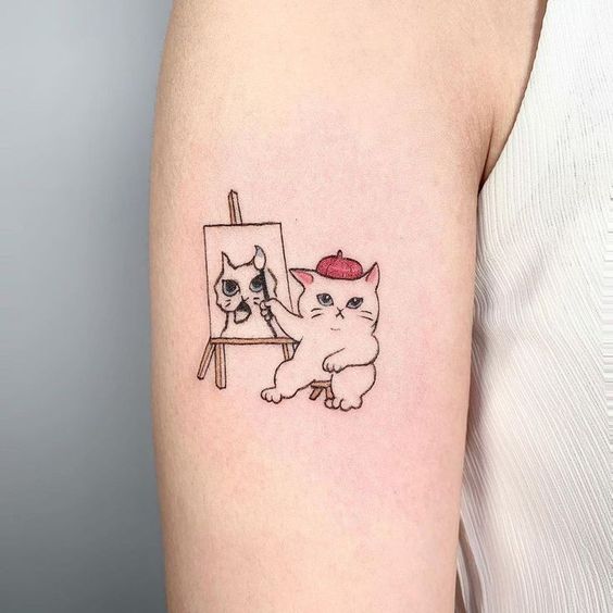 Cat Meme Tattoo Designs