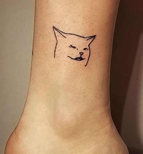 Cat Meme Tattoo Designs