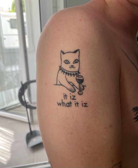 Cat Meme Tattoo Designs