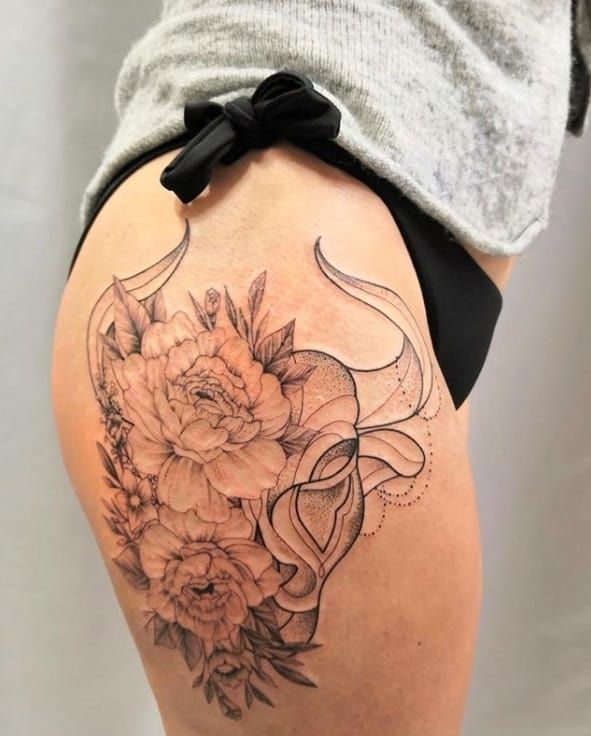  Charming Taurus Tattoo