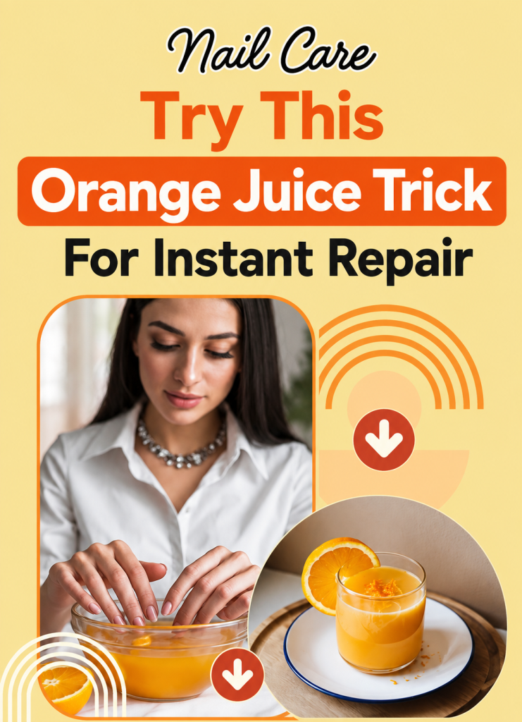 Try This Orange Juice Trick for Instant Repair