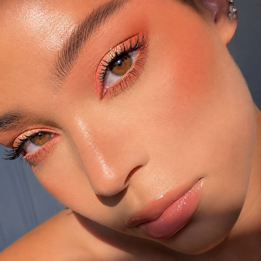 Apricot Fall Makeup Trends