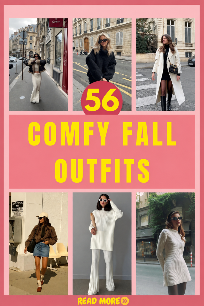 50+ Super Comfy Fall Outfits That Still Look Fashionable