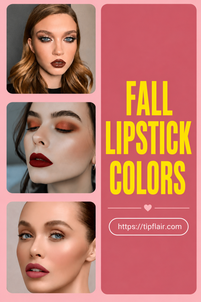 Fall Lipstick Colors
