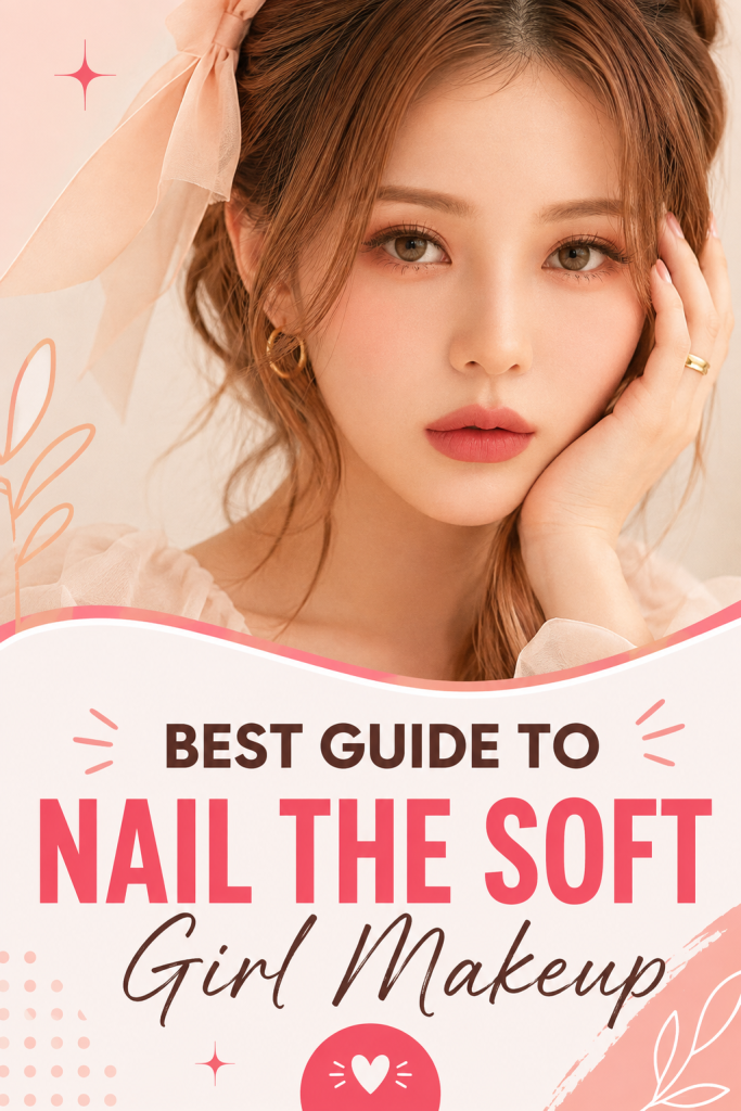 Best Guide To Nail The Soft Girl Makeup 