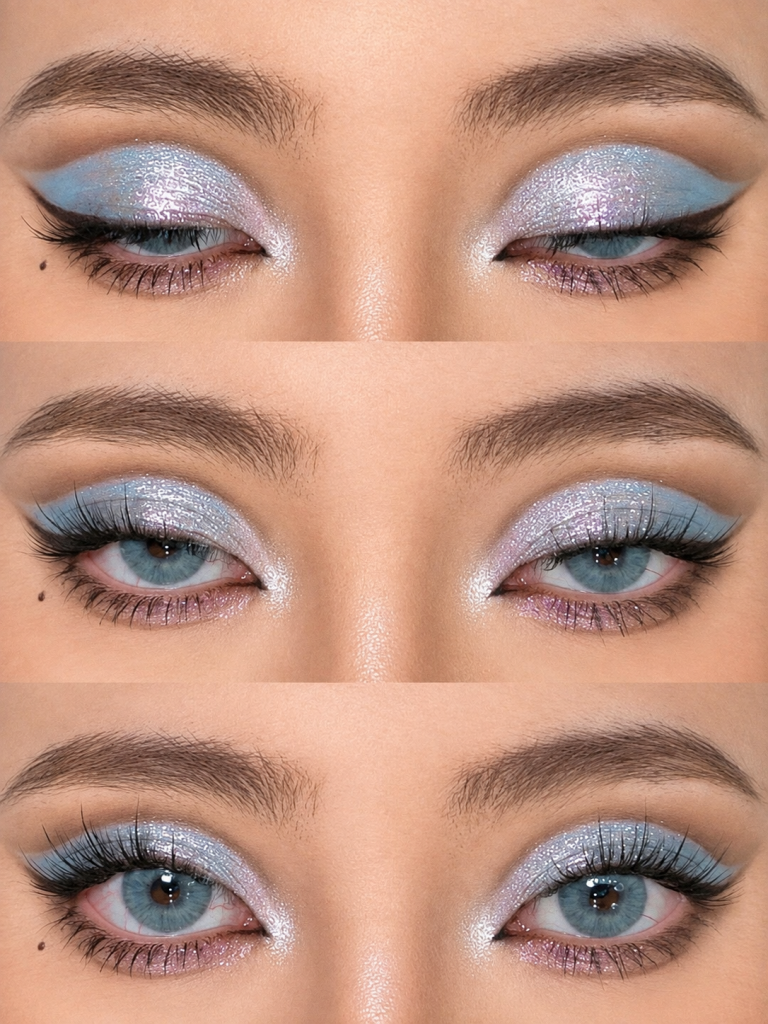 The Blue Eye Makeup