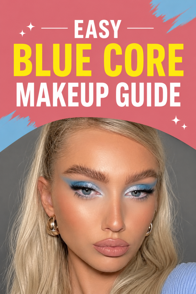 Blue Core Makeup