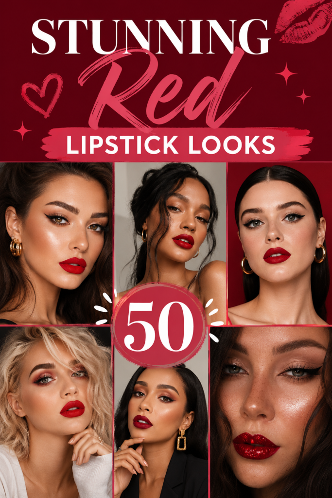 Stunning Red Lipstick Looks