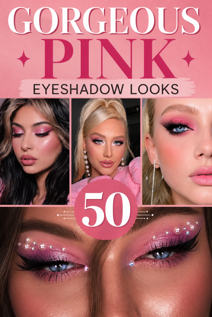 Gorgeous Pink Eyeshadow Looks