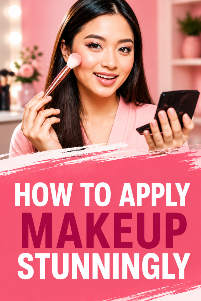 How To Apply Makeup Stunningly