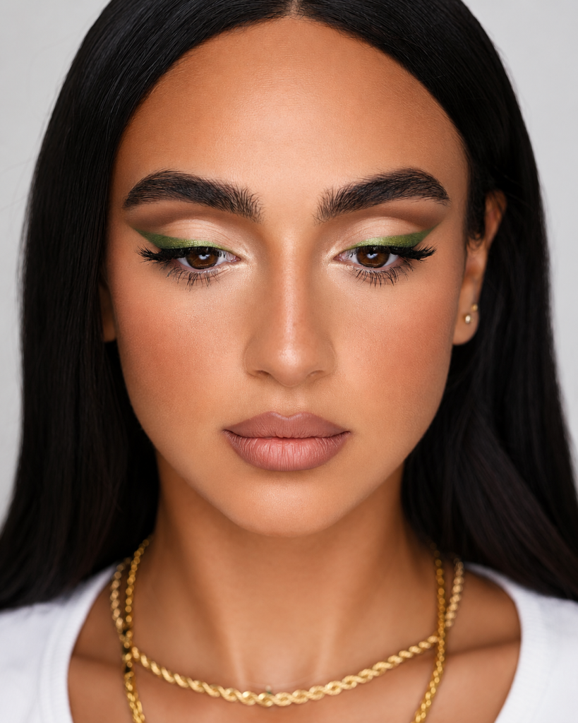 Glamorous Green Makeup Looks