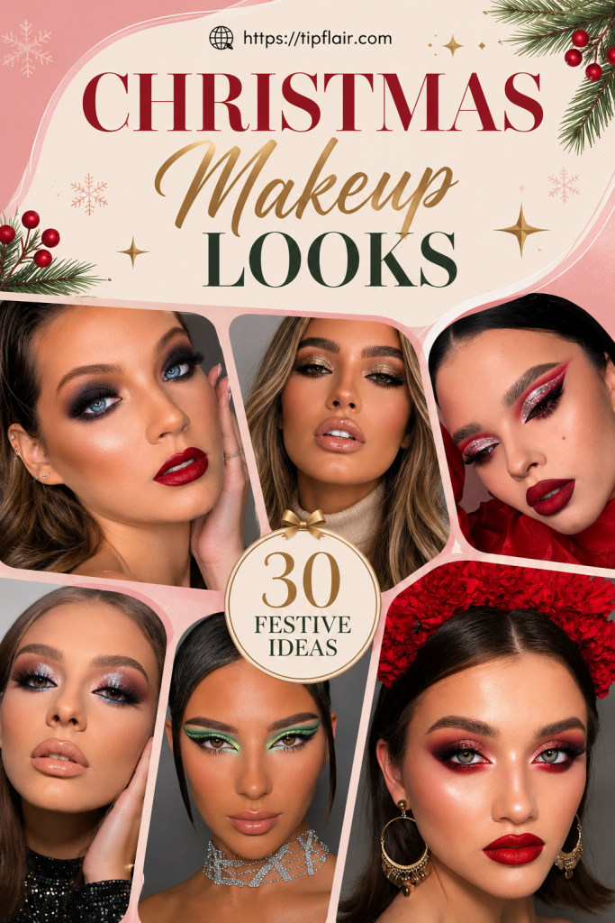 Christmas Makeup Looks