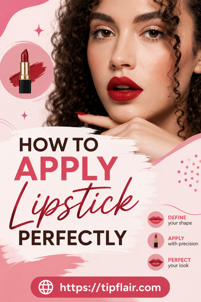 How To Apply Lipstick Perfectly