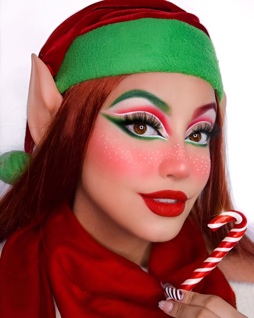Christmas Elf Makeup