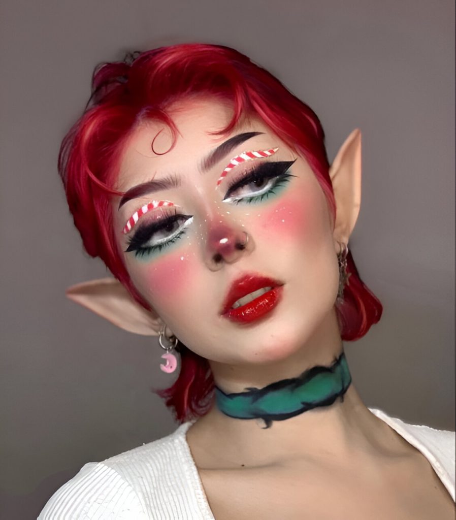 Christmas Elf Makeup