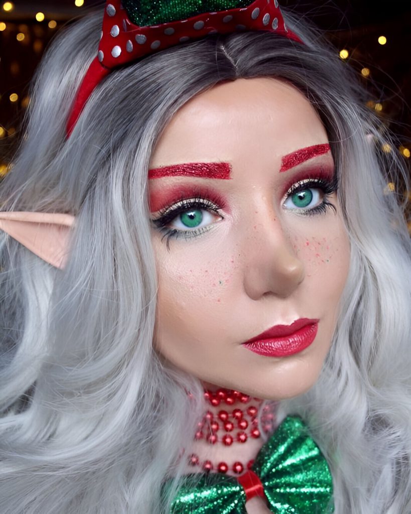 Christmas Elf Makeup
