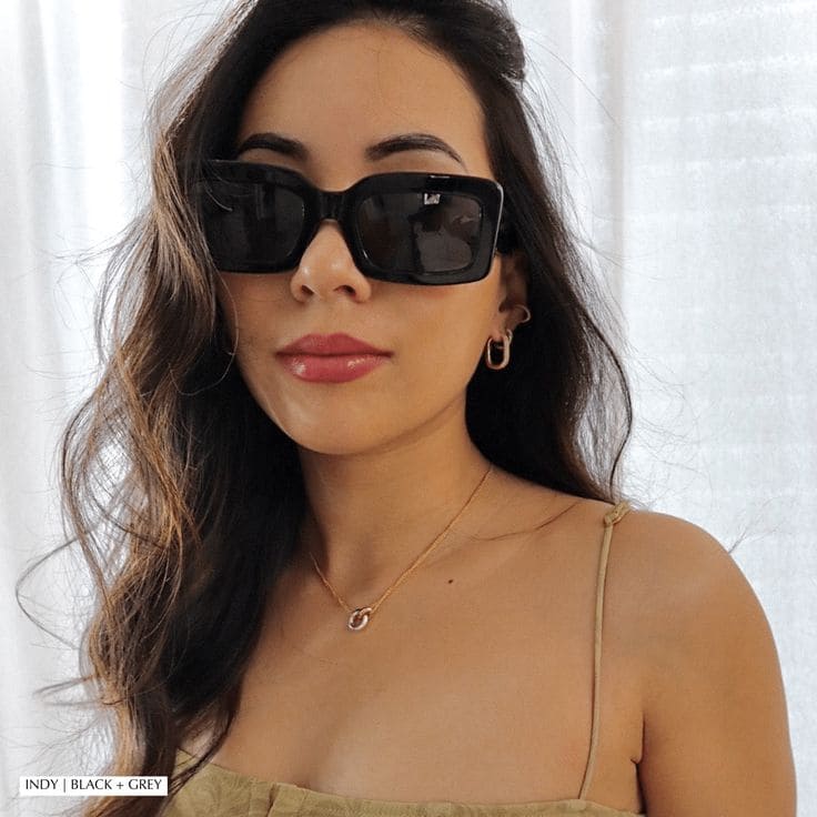Chunky Rectangular Sunglasses