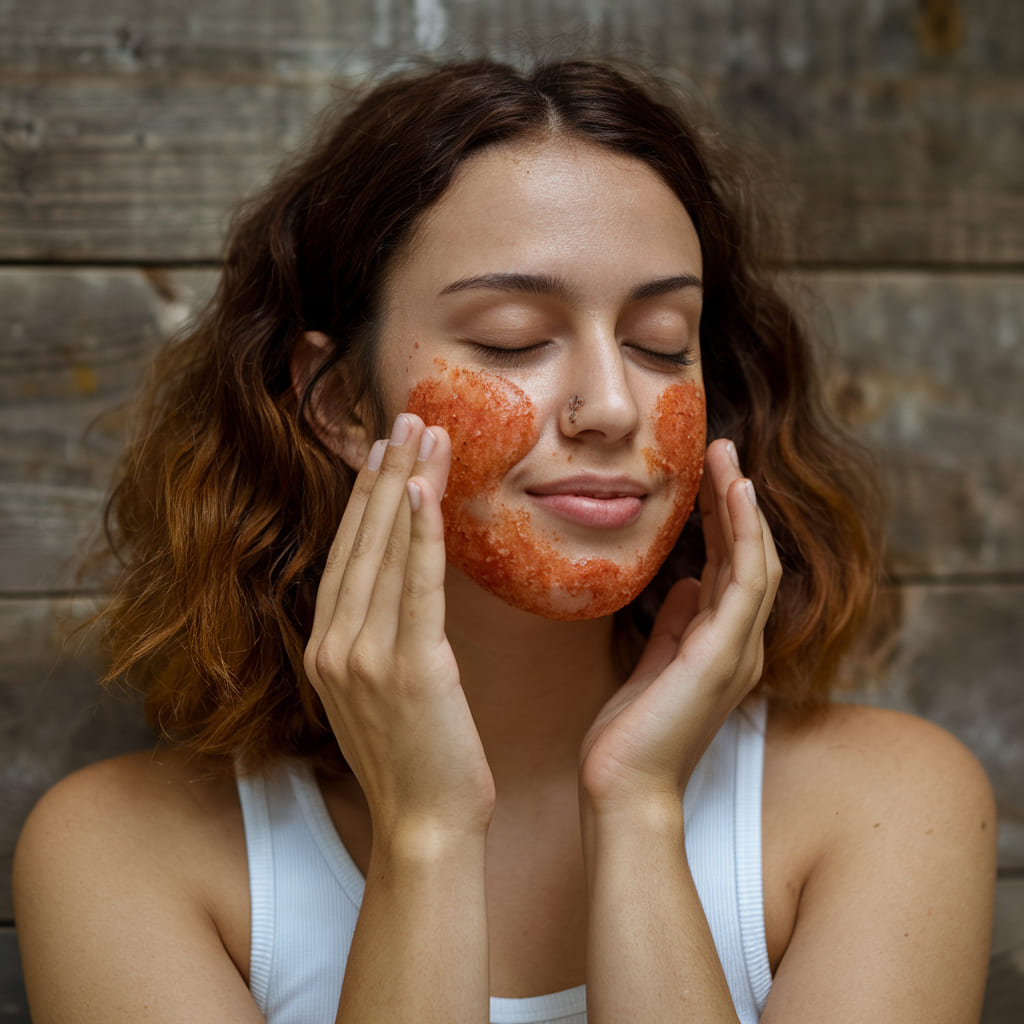 Classic Tomato Sugar Scrub