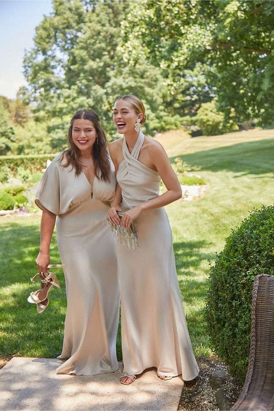 Classy Champagne Dresses
