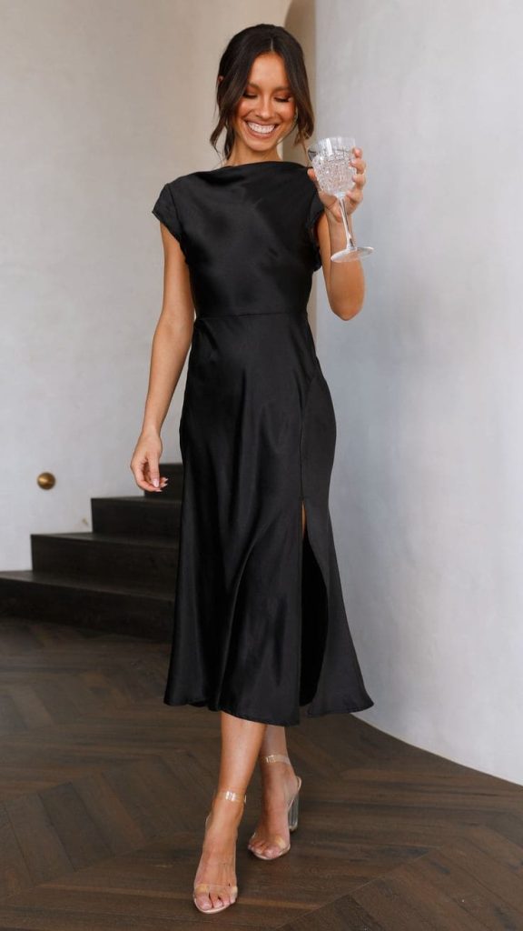  Classy Silk Dress
