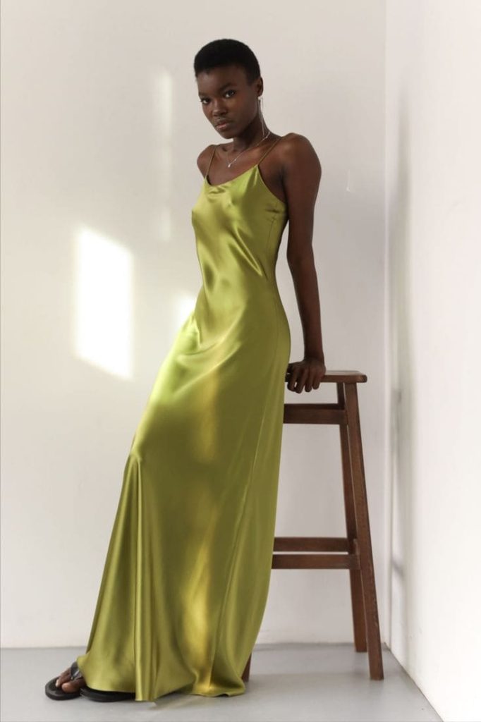  Classy Silk Dress