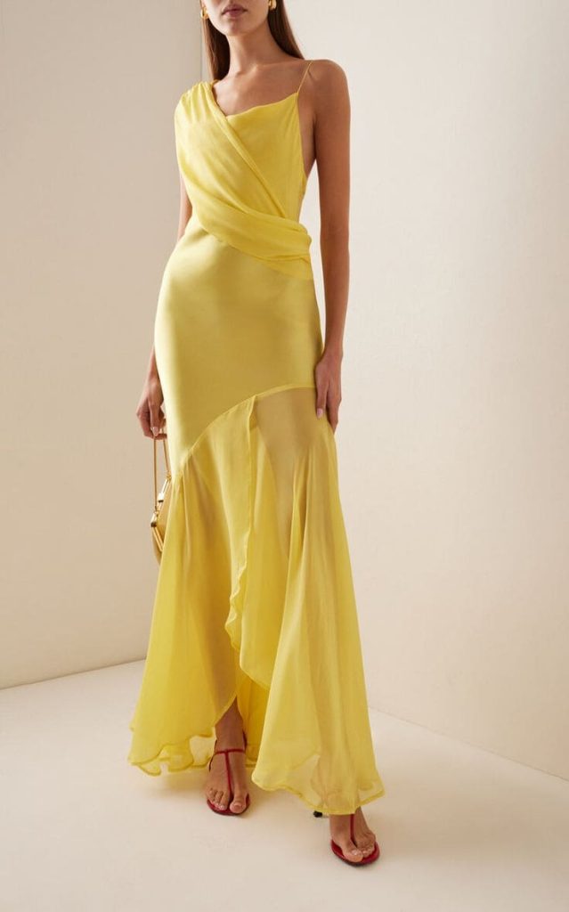  Classy Silk Dress