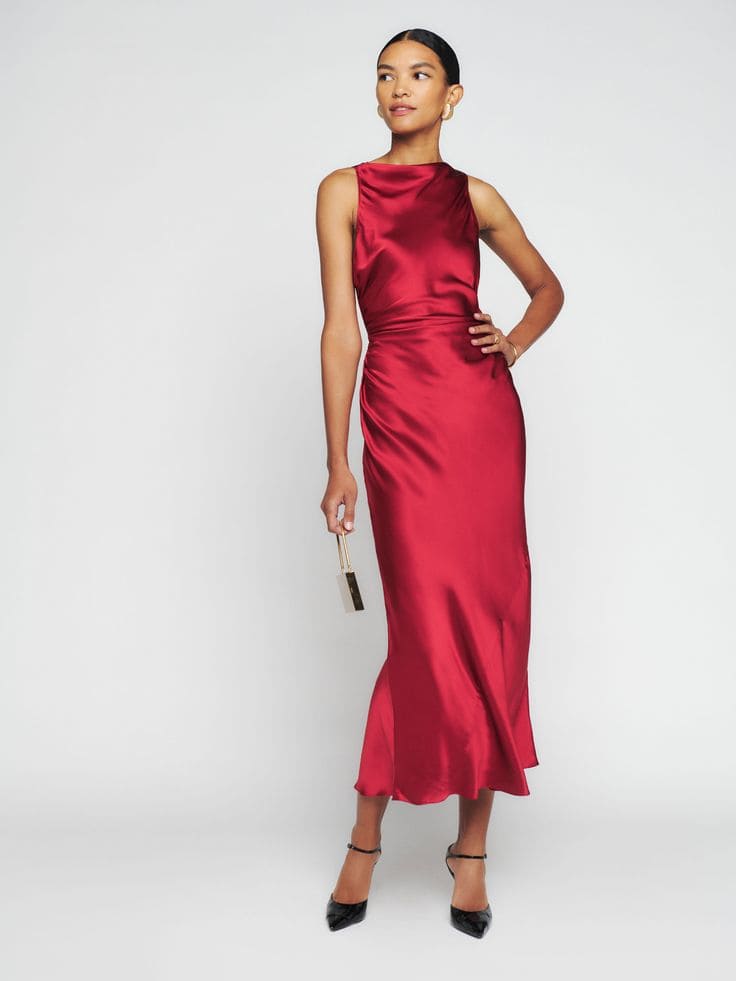  Classy Silk Dress